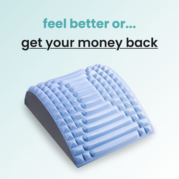 Back Stretcher for Back Pain Relief, Back Stretching Cushion, Chronic Lumbar  Support Pillow Helps with Spinal Stenosis, Herniated Disc and Sciatica  Nerve Pain Relief Lumbar Stretcher